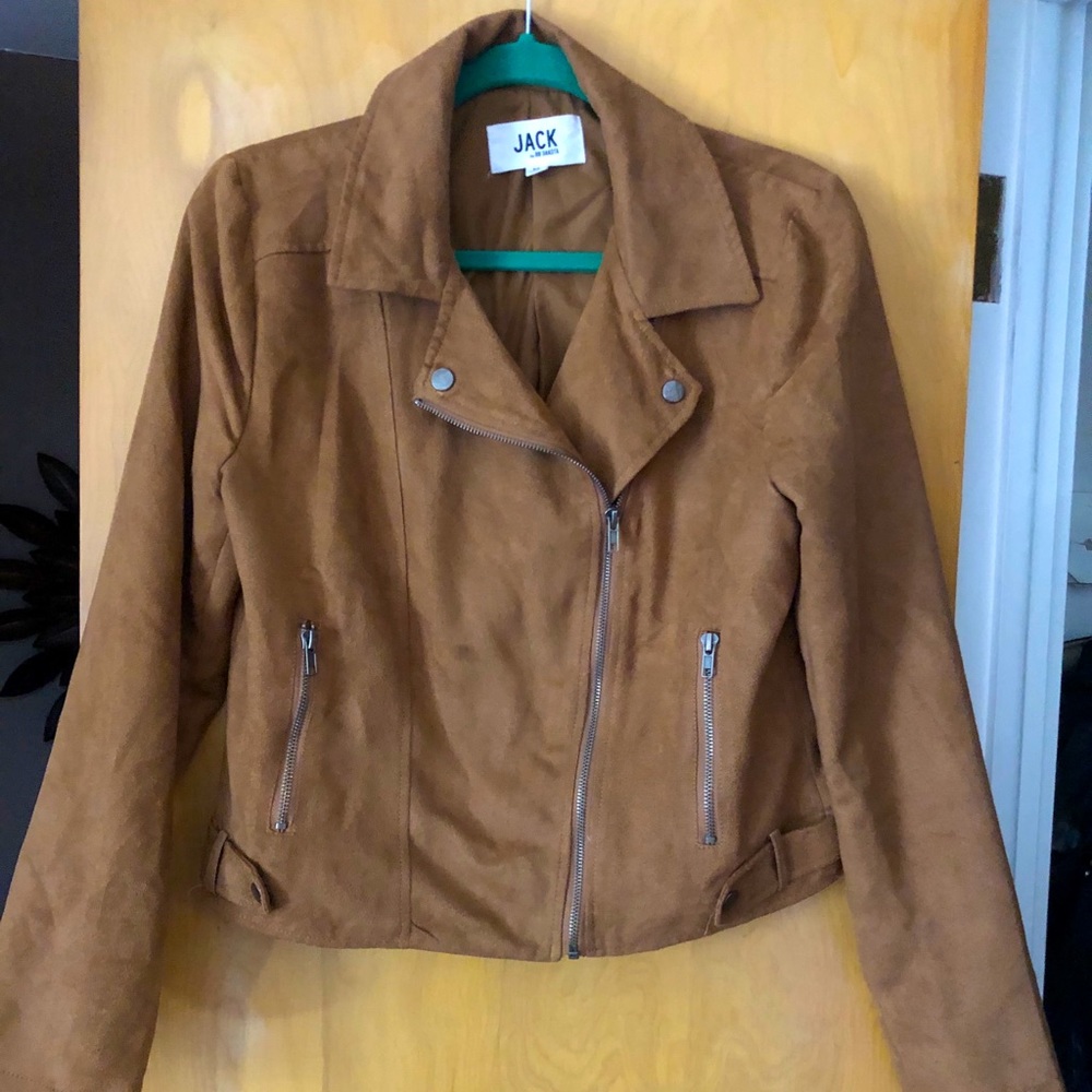 Tan Suede Jacket